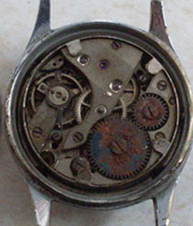 歐米茄手表生銹